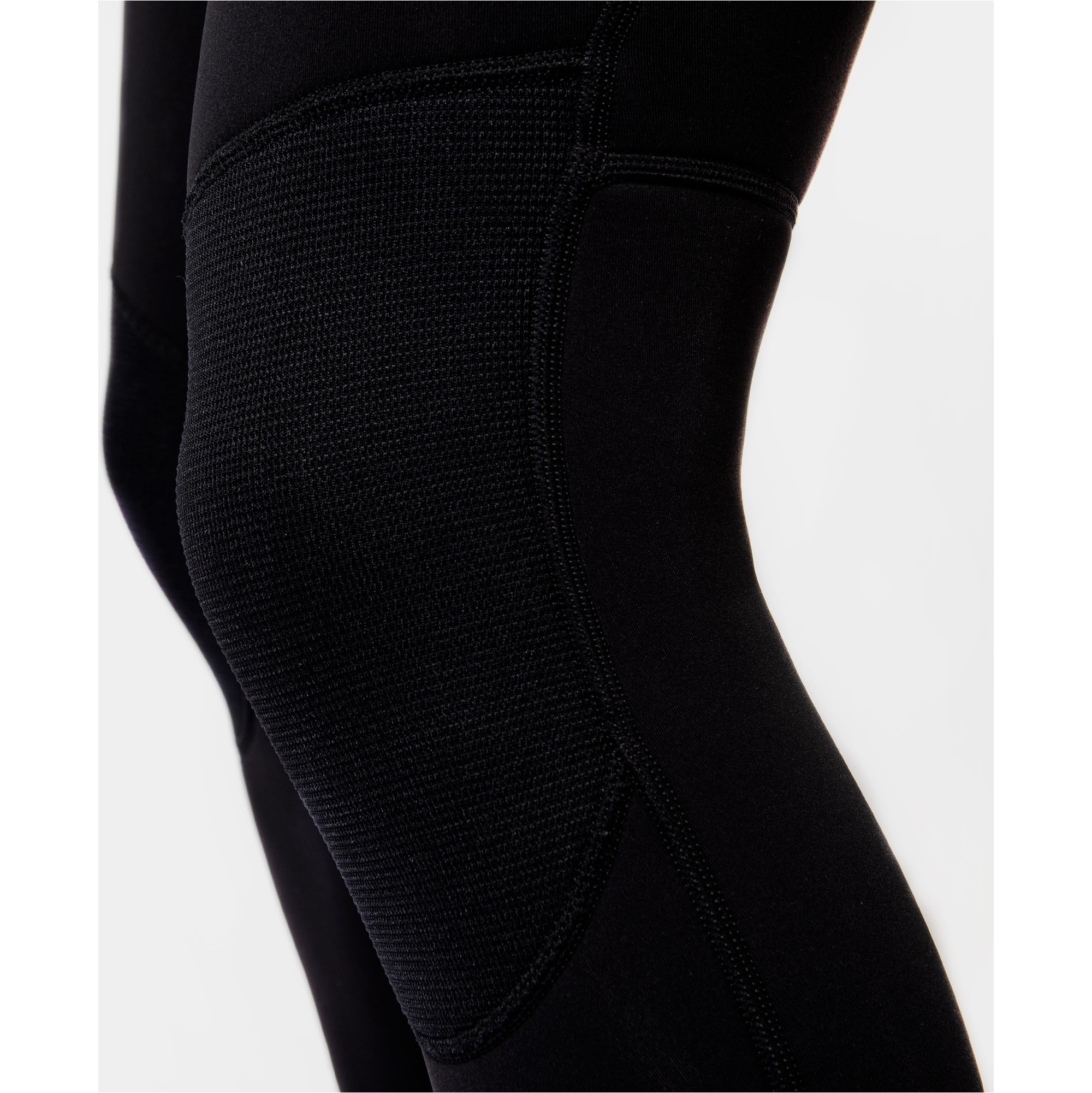 2026 Gul Herre Echo Natur 3/2mm Chest Zip Våddragt EC1327-BKBK - Black